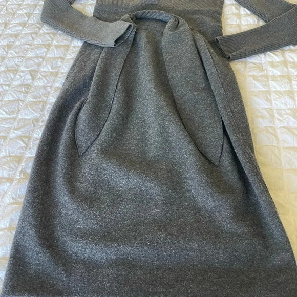 Donna Karan Collection black label wool midi dress - Picture 3 of 5